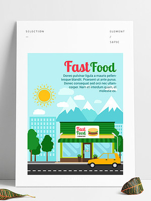 餐館廣告產(chǎn)品發(fā)布圖片免費(fèi)下載